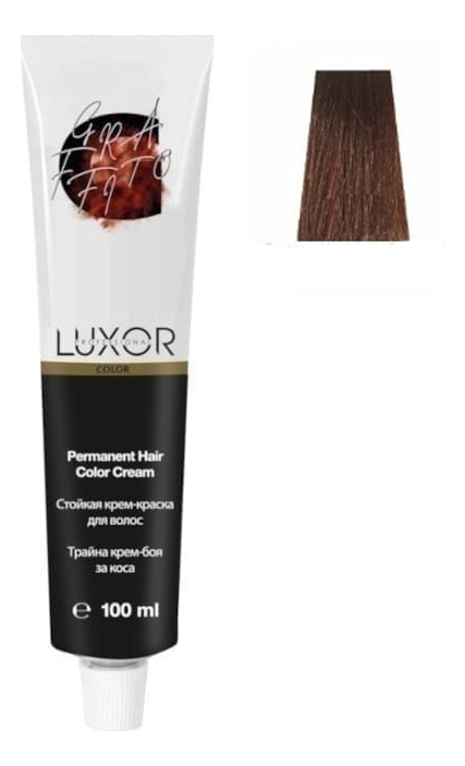

Стойкая крем-краска для волос с протеинами пшеницы Luxor Color Permanent Hair Color Cream 100мл: 8.430 Светлый блондин интенсивный медный золотистый, Стойкая крем-краска для волос с протеинами пшеницы Luxor Color Permanent Hair Color Cream 100мл