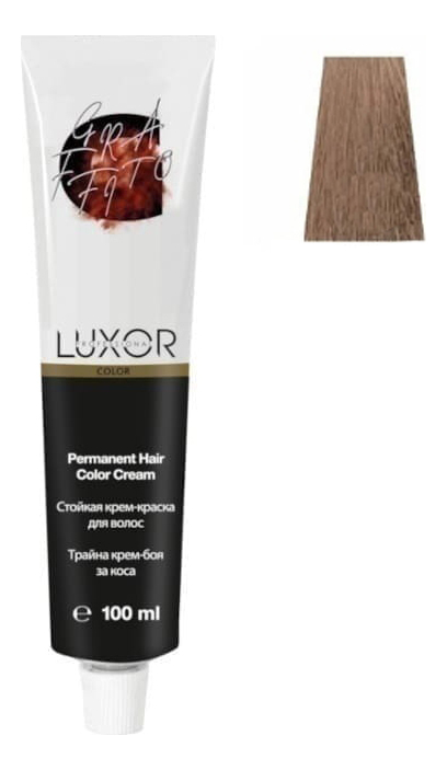 

Стойкая крем-краска для волос с протеинами пшеницы Luxor Color Permanent Hair Color Cream 100мл: 8.70 Светлый блондин интенсивный шоколадный, Стойкая крем-краска для волос с протеинами пшеницы Luxor Color Permanent Hair Color Cream 100мл