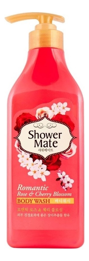 Гель для душа Shower Mate Body Wash Romantic Rose & Cherry Blossom 550г