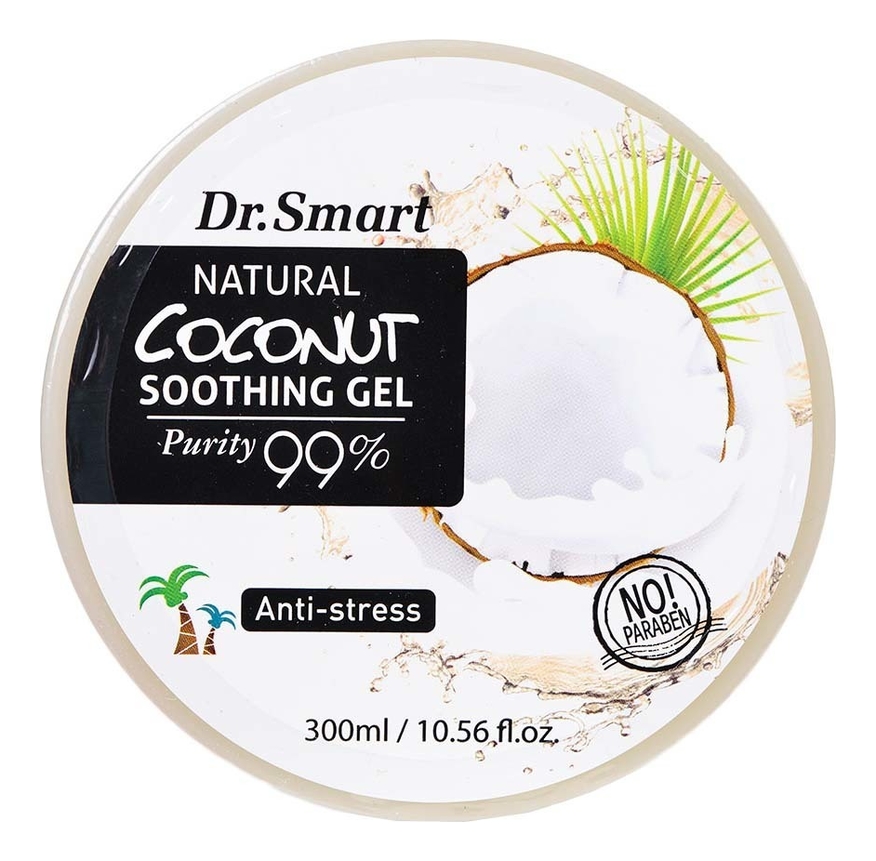 

Гель для лица и тела с экстрактом кокоса Dr. Smart Natural Coconut Soothing Gel 300мл