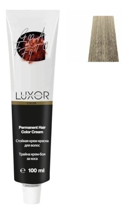 

Стойкая крем-краска для волос с протеинами пшеницы Luxor Color Permanent Hair Color Cream 100мл: 9.8 Очень светлый блондин сандрэ, Стойкая крем-краска для волос с протеинами пшеницы Luxor Color Permanent Hair Color Cream 100мл