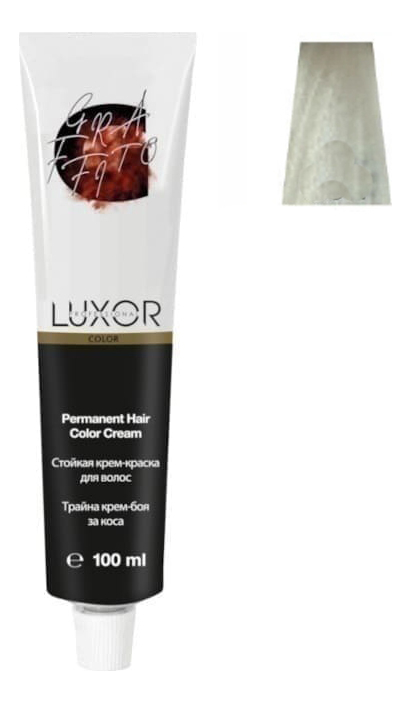 

Стойкая крем-краска для волос с протеинами пшеницы Luxor Color Permanent Hair Color Cream 100мл: 00-N нейтральный слабо-аммиачный, Стойкая крем-краска для волос с протеинами пшеницы Luxor Color Permanent Hair Color Cream 100мл