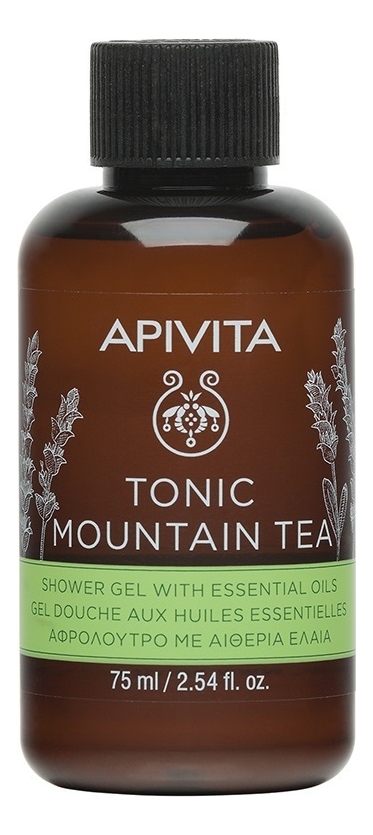 

Гель для душа Tonic Mountain Tea Shower Gel With Essential Oils: Гель 75мл, Гель для душа Tonic Mountain Tea Shower Gel With Essential Oils
