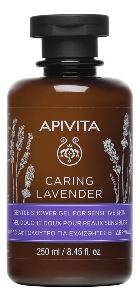 

Гель для душа Caring Lavender Gentle Shower Gel For Sensitive Skin: Гель 250мл, Гель для душа Caring Lavender Gentle Shower Gel For Sensitive Skin