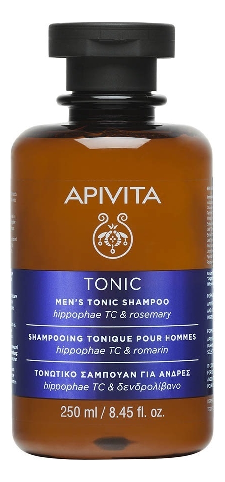 

Тонизирующий шампунь против выпадения волос для мужчин Men's Tonic Shampoo Hippophae TC & Rosemary: Шампунь 250мл, Тонизирующий шампунь против выпадения волос для мужчин Men's Tonic Shampoo Hippophae TC & Rosemary