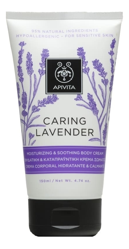 

Увлажняющий успокаивающий крем для тела Caring Lavender Moisturizing & Soothing Body Cream 150мл