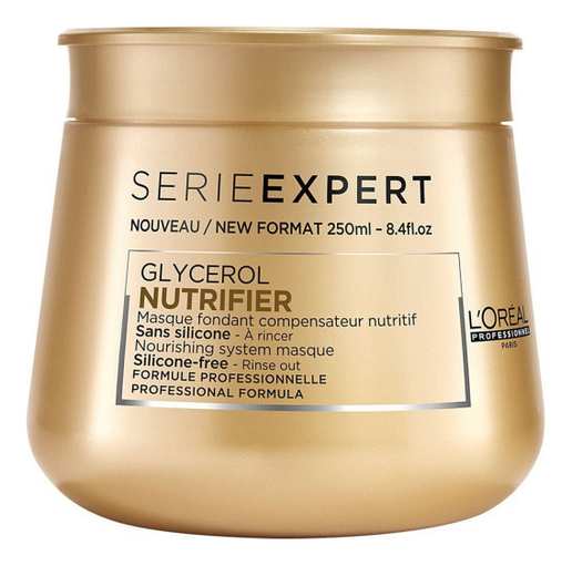 

Питательная маска для сухих волос Serie Expert Nutrifier Glycerol 250мл
