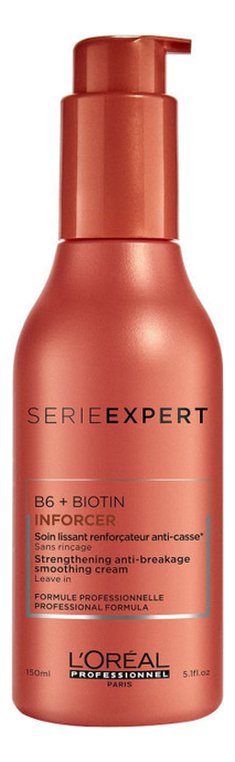 

Несмываемый крем против ломкости волос Serie Expert Inforcer Strengthening Anti-Breakage Smoothing Cream 150мл