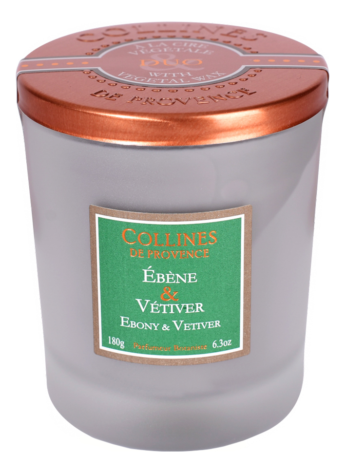 

Ароматическая свеча Ebony & Vetiver (эбеновое дерево и ветивер): свеча 180г, Ароматическая свеча Ebony & Vetiver (эбеновое дерево и ветивер)