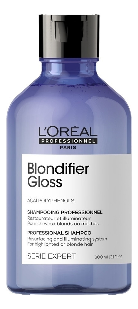 Шампунь для сияния волос Serie Expert Blondifier Gloss Shampooing 300мл: Шампунь 300мл