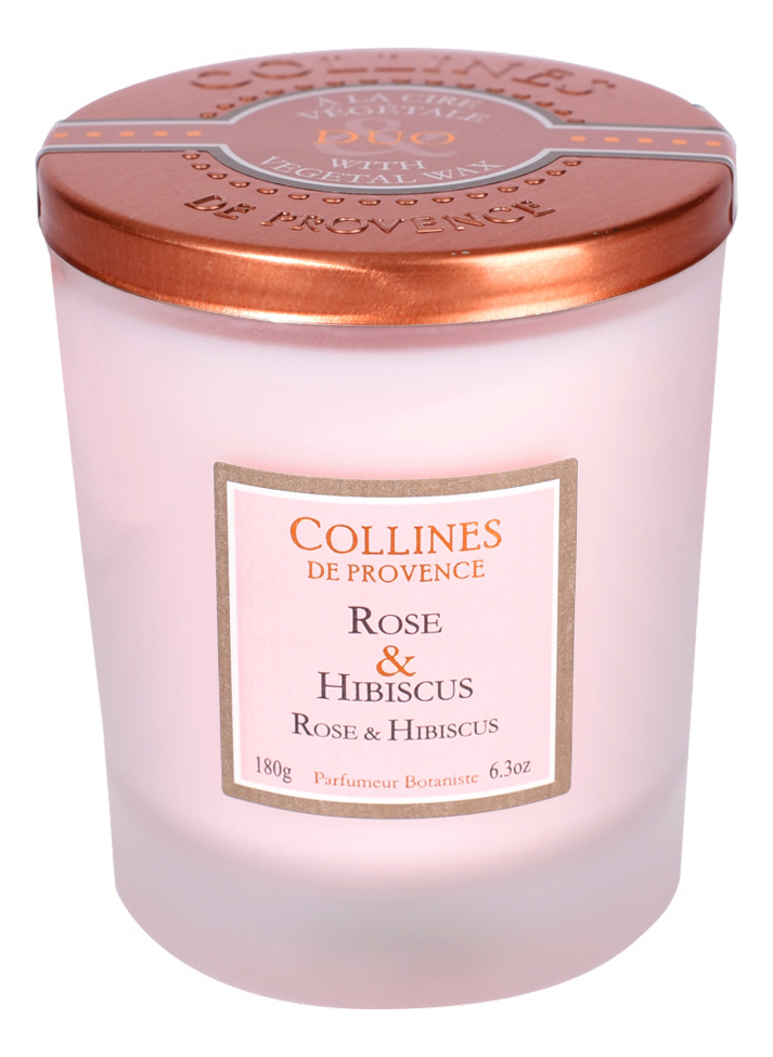 

Ароматическая свеча Rose & Hibiscus (роза и гибискус): свеча 180г, Ароматическая свеча Rose & Hibiscus (роза и гибискус)