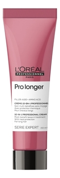 Термозащитный крем для волос Serie Expert Pro Longer Renewing Cream 150мл