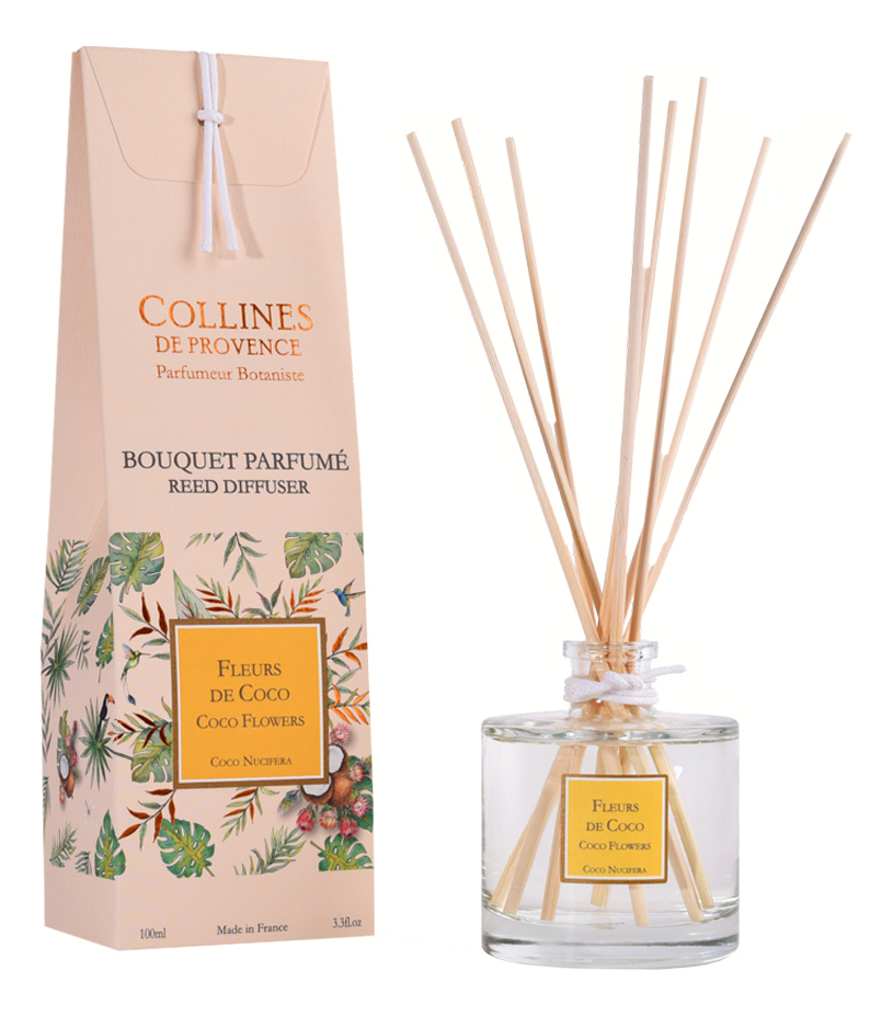 

Аромадиффузор Coconut Flower (цветок кокоса): аромадиффузор 100мл, Аромадиффузор Coconut Flower (цветок кокоса)