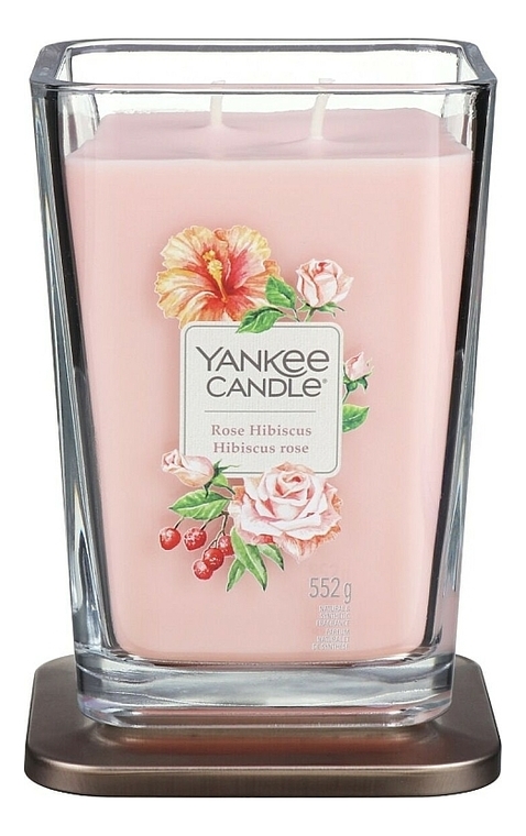 

Ароматическая свеча Rose Hibiscus: свеча 552г, Ароматическая свеча Rose Hibiscus