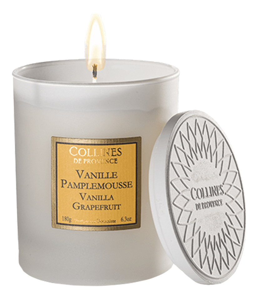 

Ароматическая свеча Vanilla-Grapefruit (ваниль и грейпфрут): свеча 180г (старый дизайн), Ароматическая свеча Vanilla-Grapefruit (ваниль и грейпфрут)