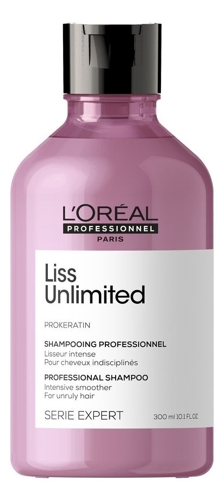 

Шампунь для непослушных волос Serie Expert Liss Unlimited Prokeratin Shampooing 300мл: Шампунь 300мл, Шампунь для непослушных волос Serie Expert Liss Unlimited Prokeratin Shampooing