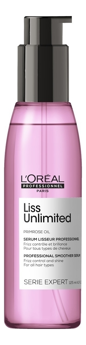 Термозащитное масло для волос Serie Expert Liss Unlimited Primrose Oil 125мл