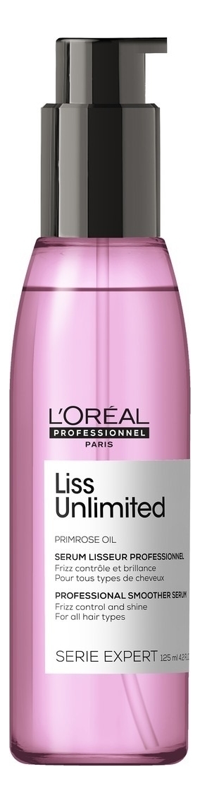 Термозащитное масло для волос Serie Expert Liss Unlimited Primrose Oil 125мл цена и фото