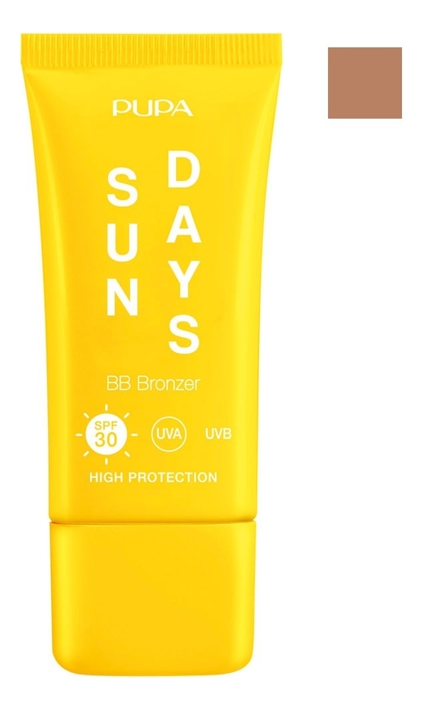 

ВВ крем для лица с эффектом естественного загара Sun Days BB Bronzer SPF30 30м: 010 Light Skin, ВВ крем для лица с эффектом естественного загара Sun Days BB Bronzer SPF30 30м