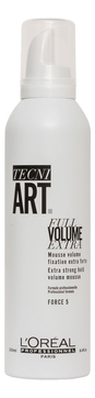 Мусс для объема нормальных и непослушных волос Tecni. Art Full Volume Extra 250мл