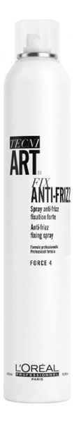 l oreal professionnel спрей tecni art fix anti frizz сильной фиксации с защитой от влаги анти фризз пюр фикс 4 400 мл Спрей для волос с защитой от влаги Tecni. Art Fix Anti-Frizz: Спрей 400мл