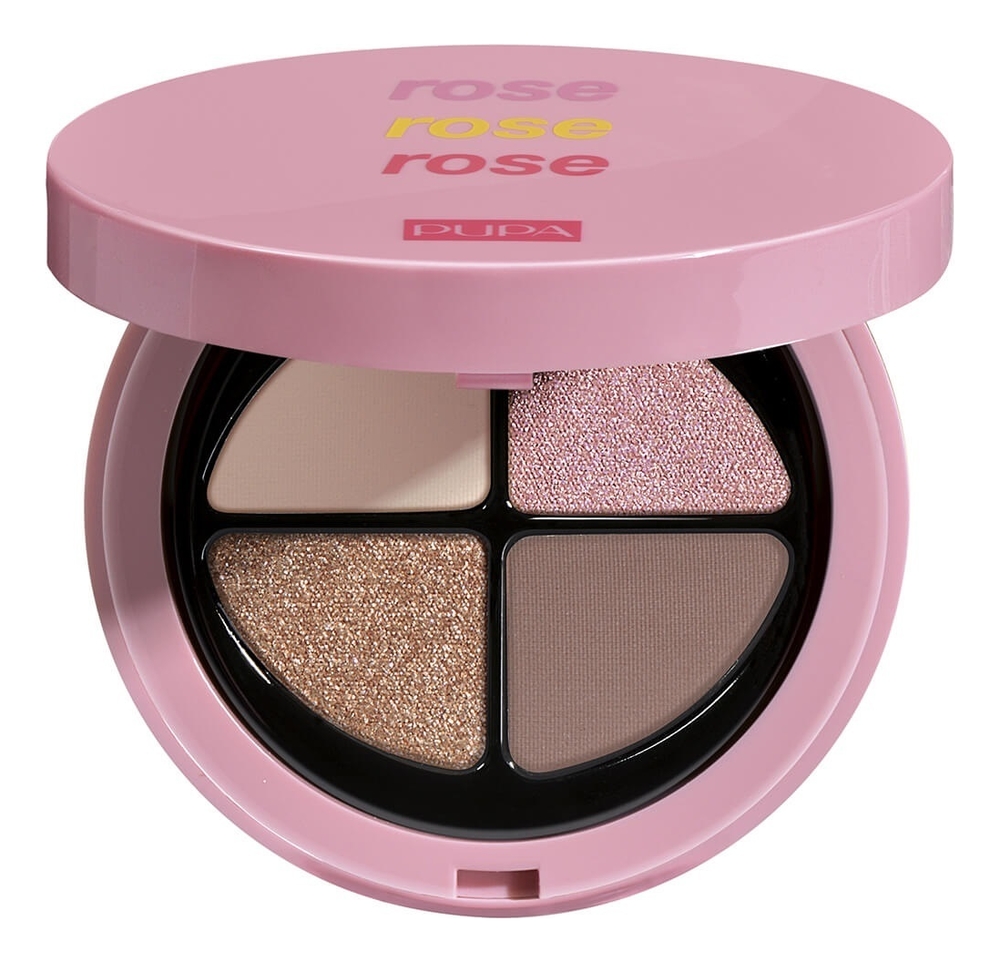 

Палетка теней для век One Color One Soul Eye Palette 4г: 001 Rose, Палетка теней для век One Color One Soul Eye Palette 4г
