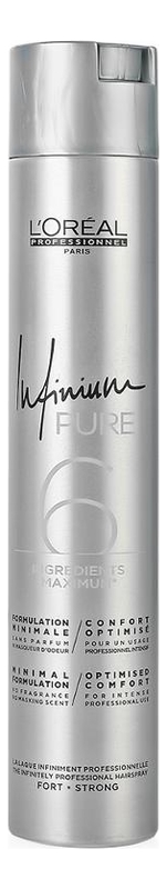 

Лак для волос Infinium Pure Strong: Лак 300мл, Лак для волос Infinium Pure Strong