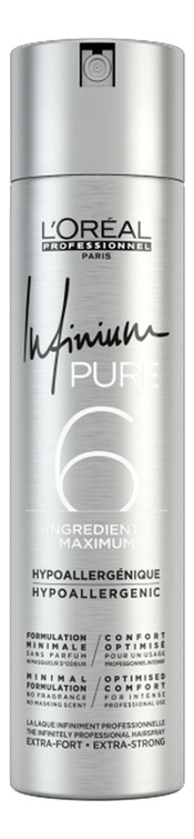 

Лак для волос Infinium Pure Extra Strong: Лак 300мл, Лак для волос Infinium Pure Extra Strong