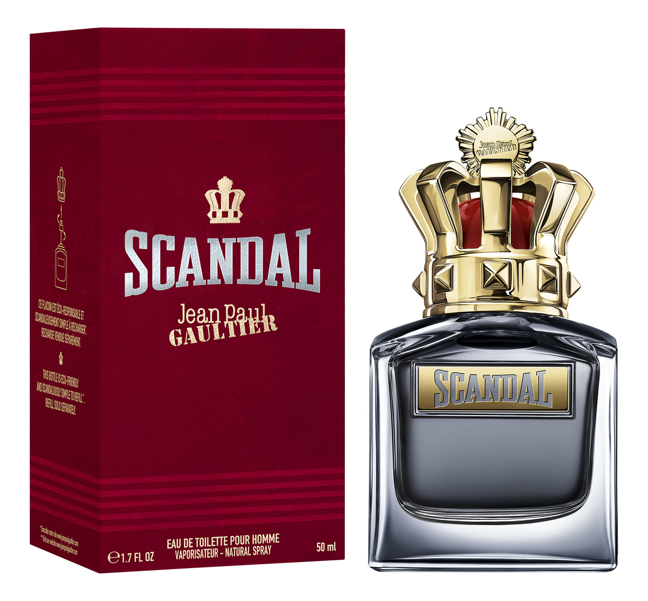 Scandal Pour Homme: туалетная вода 50мл blv notte pour homme