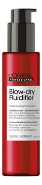 Термозащитный крем для волос Serie Exspert Blow-Dry Fluidifier 150мл