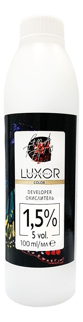 

Активатор для окрашивания волос Luxor Color 1,5%: Активатор 100мл, Активатор для окрашивания волос Luxor Color 1,5%