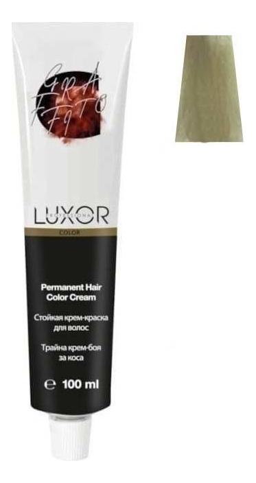 

Стойкая крем-краска для волос с протеинами пшеницы Luxor Color Permanent Hair Color Cream 100мл: 00 Нейтральный, Стойкая крем-краска для волос с протеинами пшеницы Luxor Color Permanent Hair Color Cream 100мл