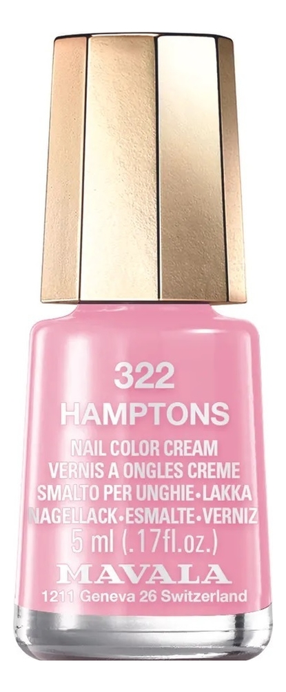 

Лак для ногтей Nail Color Cream 5мл: 322 Hamptons, Лак для ногтей Nail Color Cream 5мл