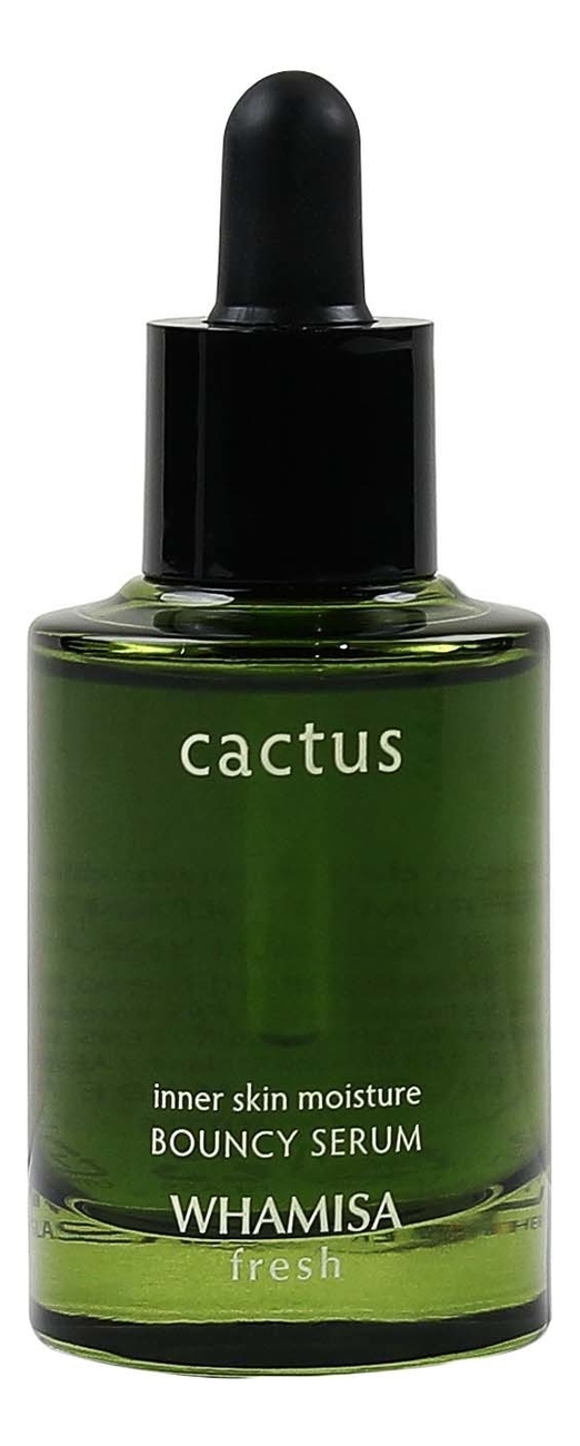 Сыворотка-концентрат на основе экстракта кактуса Cactus Inner Skin Moisture Bouncy Serum 33мл: Сыворотка 33мл