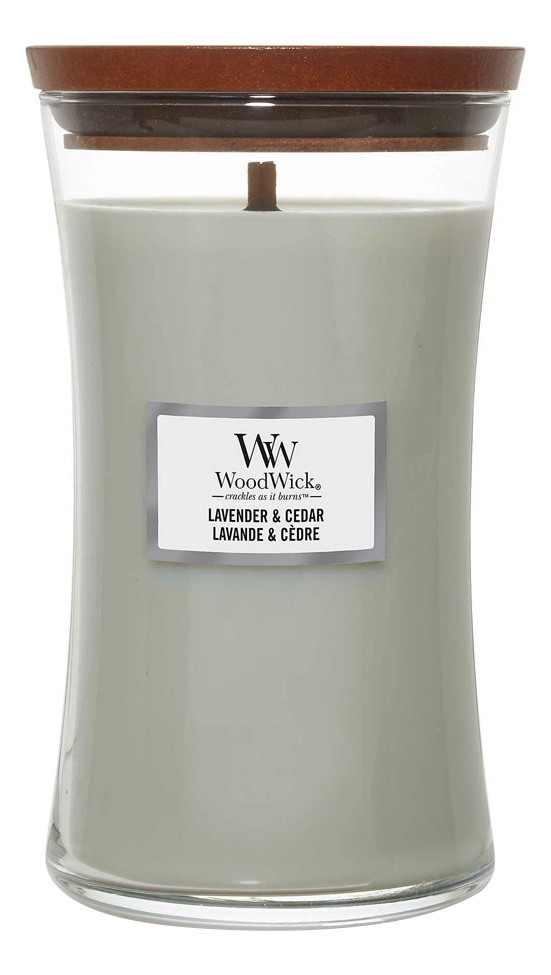 

Ароматическая свеча Lavender & Cedar: свеча 610г, Ароматическая свеча Lavender & Cedar