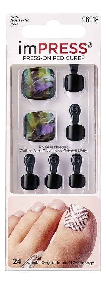 

Накладные ногти для педикюра Ол инклюзив Impress Toe Nails BIPT032