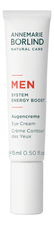 Annemarie Borlind Освежающий крем для кожи вокруг глаз Men System Energy Boost Eye Cream 15мл