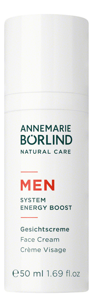 Антивозрастной крем для лица Men System Energy Boost Face Cream 50мл от Randewoo