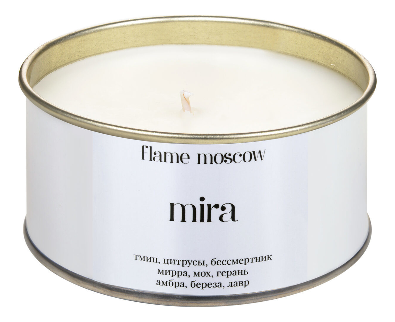 

Ароматическая свеча в металле Mira 310мл