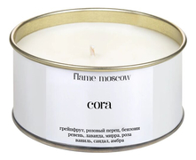 Flame Moscow Ароматическая свеча в металле Cora 310мл