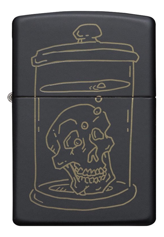 

Зажигалка бензиновая Skull Design 49575
