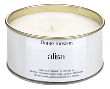 Flame Moscow Ароматическая свеча в металле Alisa 310мл