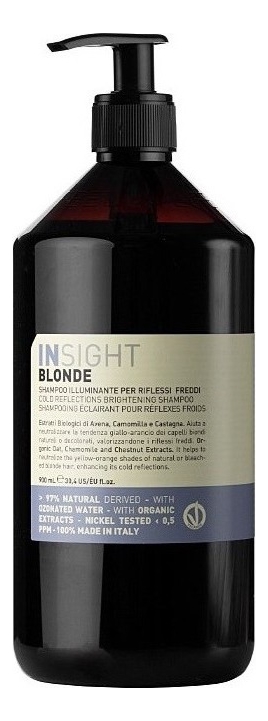 Шампунь для поддержания холодных оттенков Blonde Cold Reflections Brightening Shampoo: Шампунь 900мл фото