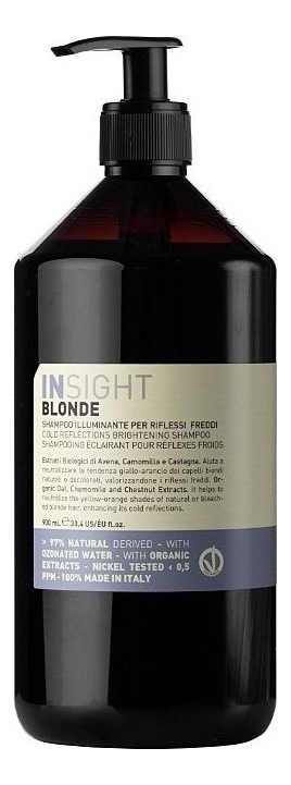 

Шампунь для поддержания холодных оттенков Blonde Cold Reflections Brightening Shampoo: Шампунь 900мл, Шампунь для поддержания холодных оттенков Blonde Cold Reflections Brightening Shampoo
