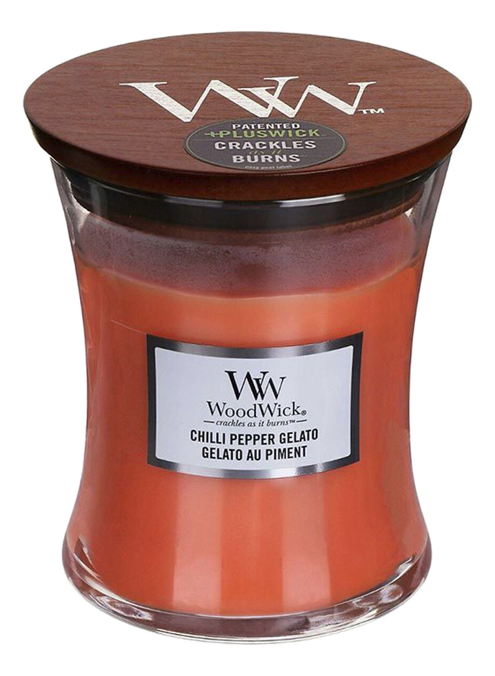 Купить Ароматическая свеча Chilli Pepper Gelato: свеча 275г, WoodWick