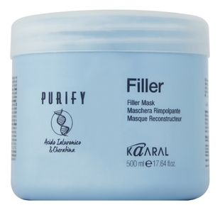 Маска для волос с кератином и гиалуроновой кислотой Purify Filler Mask