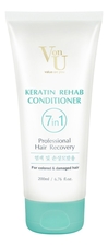 Von-U Кондиционер для волос с кератином Keratin Rehab Conditioner 200мл