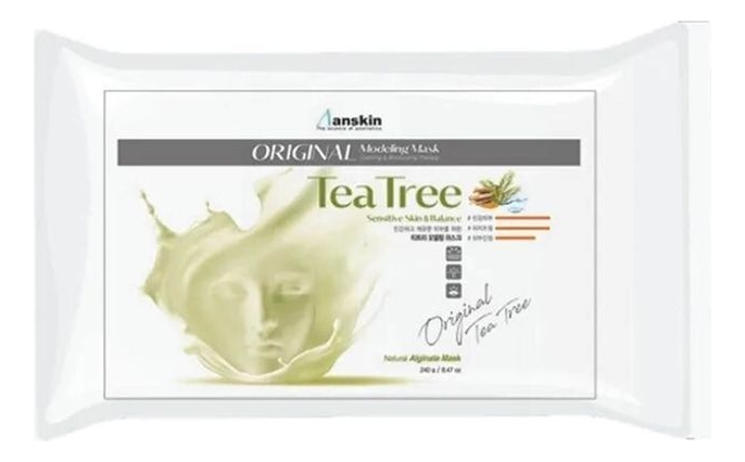 

Альгинатная маска для лица Original Tea Tree Modeling Mask: Маска 240г (запасной блок), Альгинатная маска для лица Original Tea Tree Modeling Mask