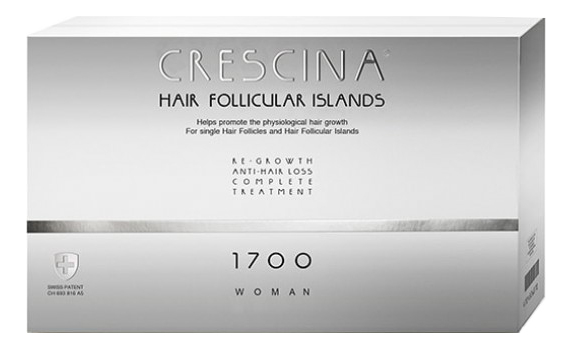 

Комплекс для волос HFI 1700 Woman Re-Growth Anti-Hair Loss (лосьон для стимуляции роста 10*3,5мл + лосьон против выпадения 10*3,5мл)