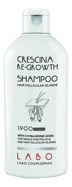 

Шампунь для стимуляции роста волос HFI 1900 Woman Re-Growth Shampoo 200мл